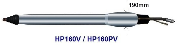 Foreza pneumatica HP160 V pentru subtraversari cu diametru mare